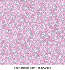 Seamless mandala pattern for printing on fabric or paper. Islam, Arabic, Indian, ottoman motifs. Laced decorative background with round floral and geometric ornament. Hand drawn. Boho festival style.