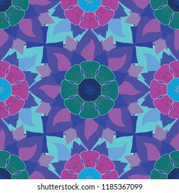 seamless mandala pattern (Vector)