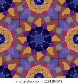 seamless mandala pattern (Vector)