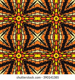 Seamless mandala pattern. Vintage decorative elements. Hand drawn background. Islam, Arabic, Indian, ottoman motifs. Can be used for printing on paper and fabric