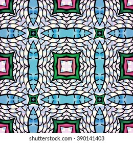Seamless mandala pattern. Vintage decorative elements. Hand drawn background. Islam, Arabic, Indian, ottoman motifs. Can be used for printing on paper and fabric