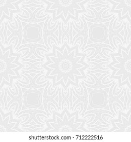 Seamless mandalas pattern. decorative elements with Hand drawn floral background. vector illustration