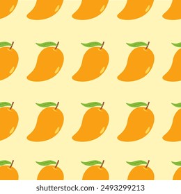 Vector de arte de fondo abstracto de mango sin costura