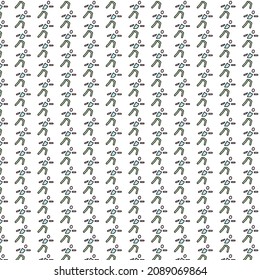 Seamless marathon pattern design and background art