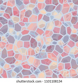 Seamless marble camouflage. Stone texture. Color chaos. Angular figures.