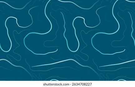 mármore sem costura estilo onda mar linhas abstratas padrão verde esmeralda fundo para web design decoração têxtil