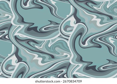 Nahtloser Marmor wirbeln abstrakten Hintergrund EPS Vektor, fließende flüssige Textur, modernes Stein Muster Design, elegante dekorative Kulisse, glatte luxuriöse Oberfläche, natürliche stilvolle Tapete für Innen-und 