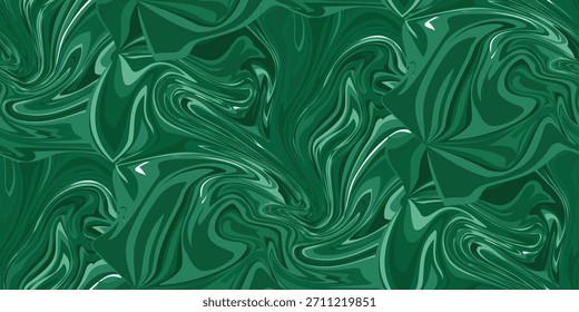Vector de textura Abstractas de remolino de mármol sin costuras: patrón líquido fluido con fondo de onda vibrante, diseño artístico de pintura en remolino para Fondo de pantalla, marca, empaque y estampado decorativo moderno