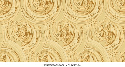 Vector de textura Abstractas de remolino de mármol sin costuras: patrón líquido fluido con fondo de onda vibrante, diseño artístico de pintura en remolino para Fondo de pantalla, marca, empaque y estampado decorativo moderno