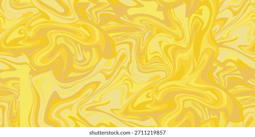 Vector de textura Abstractas de remolino de mármol sin costuras: patrón líquido fluido con fondo de onda vibrante, diseño artístico de pintura en remolino para Fondo de pantalla, marca, empaque y estampado decorativo moderno
