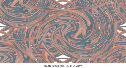 Vector de textura Abstractas de remolino de mármol sin costuras: patrón líquido fluido con fondo de onda vibrante, diseño artístico de pintura en remolino para Fondo de pantalla, marca, empaque y estampado decorativo moderno