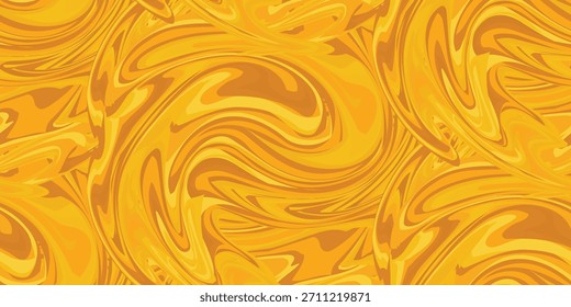 Vector de textura Abstractas de remolino de mármol sin costuras: patrón líquido fluido con fondo de onda vibrante, diseño artístico de pintura en remolino para Fondo de pantalla, marca, empaque y estampado decorativo moderno