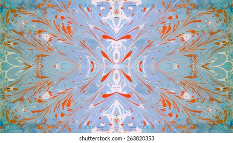 seamless marbled artwork ebru texture, exotic abstract background 