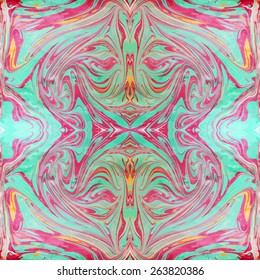seamless marbled artwork ebru texture, exotic abstract background 