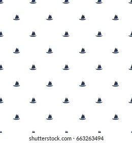 Seamless marine sailboat pattern. - abstract baby texture for textiles.