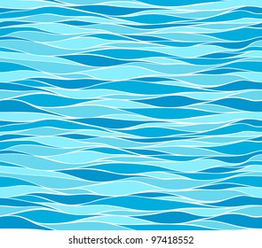 Seamless marine wave patterns