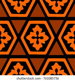 SEAMLESS MAROCCAN LATTICE VECTOR BACKGROUND PATTERN design textile, fabric repeating background design for all web and print purposes
