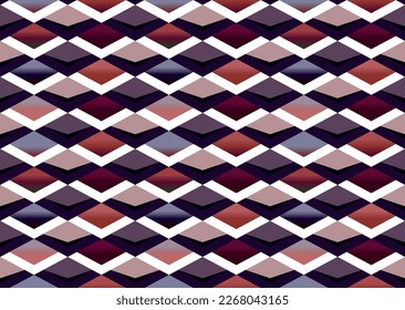 Seamless maroon tone 2d shapes texture pattern design, vector illustration, fashion, interior, wrapping, wall arts, fabric, packaging, web, banner