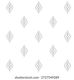 Nahtlose Marquise Cut Diamond Pattern Vektor