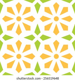 Seamless Mashrabiya Vector Style Pattern