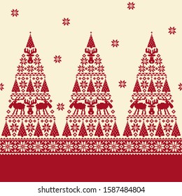 Seamless material of the good Nordic-style,