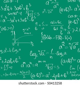 Seamless  maths pattern