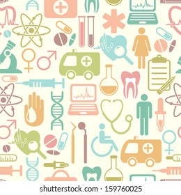 Seamless medical background