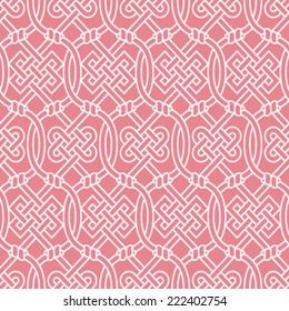 Seamless Medieval Fabric Inspired Background Pattern