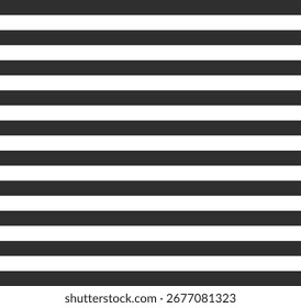 Seamless Medium Dark Gray and White Stripes Pattern Background – Minimal Geometric Design