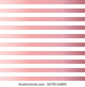 Seamless Medium Rose Gold Gradient Stripes Pattern Background – Luxury Metallic Design