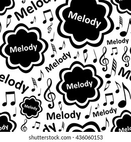 Seamless melody music