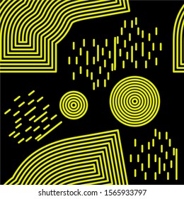 Seamless Memphis background. Abstract pattern fashion 80-90s. It can be used in printing, website background and fabric design.