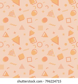 seamless memphis pattern background use for print and fashion