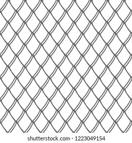 Seamless mesh pattern. Netting texture. Vector art.