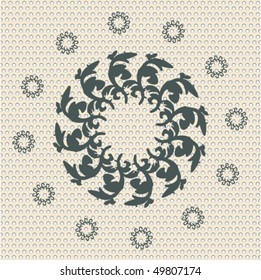 seamless metal ornate pattern