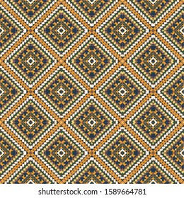 Seamless mexican pattern for printing on paper or fabric. Vector illustration