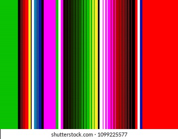 seamless mexican rug pattern. serape stripes vector