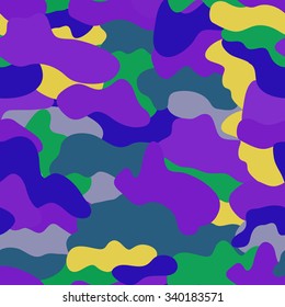 Seamless military camouflage texture