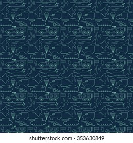 Seamless military pattern number thirteen can be used for graphic design, textile design or web design.