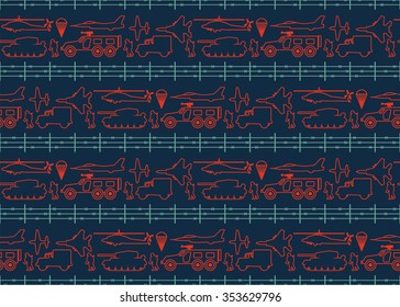 Seamless military pattern number twelve can be used for graphic design, textile design or web design.