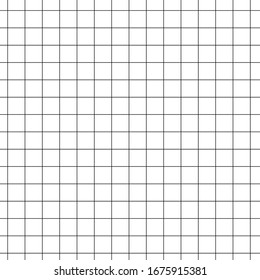 Seamless millimeter graph paper with a geometric square grid