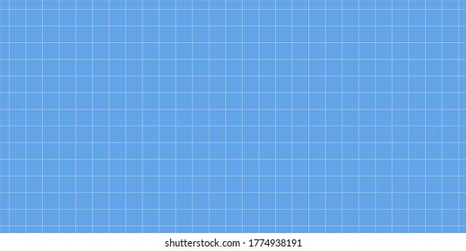 Seamless millimeter graph paper with a geometric square grid