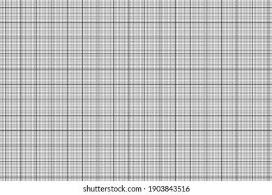 Seamless millimeter graph paper with a geometric square grid