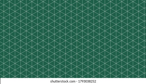 Seamless millimeter graph paper with a n isometric grid