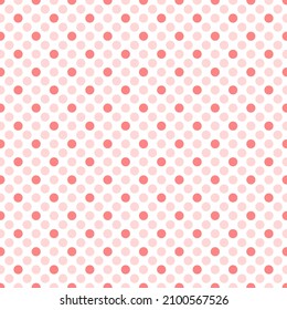 Seamless mini pink dot for pattern