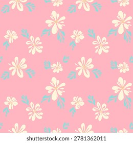Modelo floral mínimo inconsútil