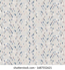 Seamless minimal geo shape pattern design. Neutral pastel color in fresh paper cut out style. Hand drawn playful texture light background. Wallpaper home decor swatch. Modern stationery all over print