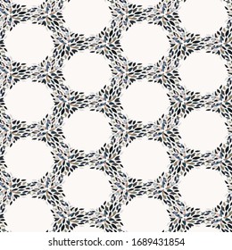 Seamless minimal geo shape pattern design. Neutral pastel color in fresh paper cut out style. Hand drawn playful texture light background. Wallpaper home decor swatch. Modern stationery all over print