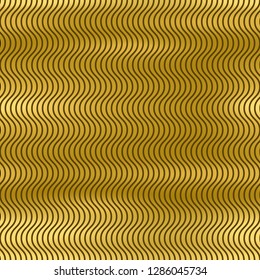 Seamless Minimal Geometric Gold Pattern. Abstract vector backgro
