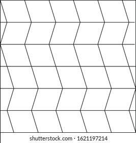 Seamless minimal geometric pattern. Vector illustration hexagonal pattern - delicate grid ornamental design. Geometric oriental background eastern . Decorative texture. 